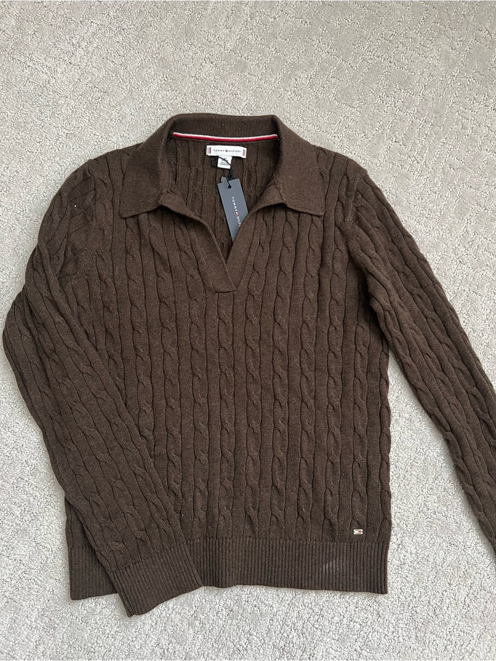 Tommy Hilfiger cable knit sweater
